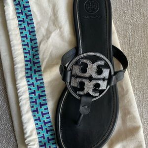 Tory Burch Special Edition Black Sandals